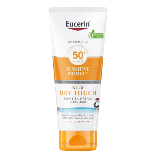 Eucerin SUN Detský gélový krém SENSITIVE PROTECT SPF 50+, 200 ml