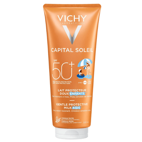 Vichy Capital Soleil ochranné mlieko pre deti SPF 50 na tvár a telo 300 ml