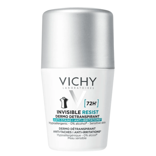 Vichy Invisible Resist 72H antiperspirant proti škvrnám aj proti podráždeniu 50 ml