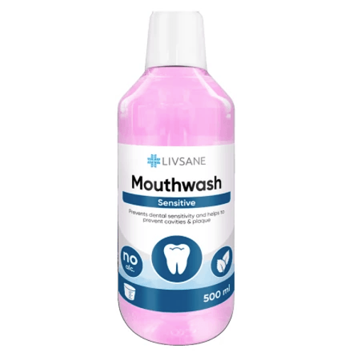 Livsane Ústna voda sensitive 500 ml