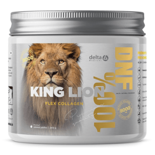 DELTA KING LION flex COLLAGEN zelené jablko 240 g