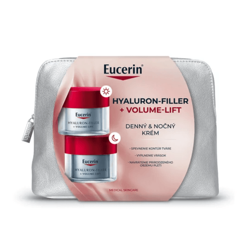 Eucerin Vianoce Hyaluron-Filler + Volume Lift Denný krém + Nočný krém