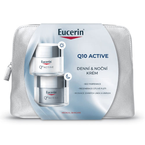 Eucerin Vianoce Q10 ACTIVE Denný krém + Nočný krém
