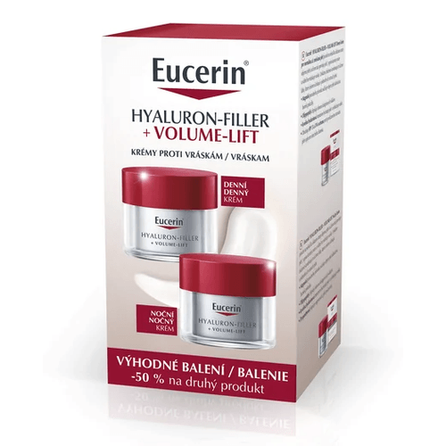 Eucerin Hyaluron-Filler + Volume Lift Denný krém + Nočný krém