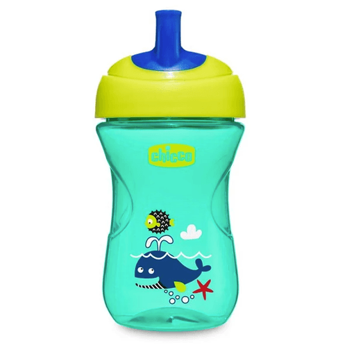 CHICCO Hrnček Chicco Pokročilý so slamkovým náustkom 266 ml 12m+
