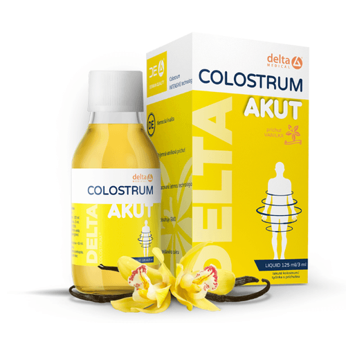 DELTA KOLOSTRUM® AKUT Vanilka 125 ml