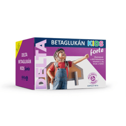 DELTA BETAGLUKÁN KIDS forte 40 cps