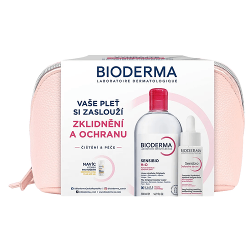 Bioderma Sensibio Darčekový balíček pre citlivú pleť a vrásky