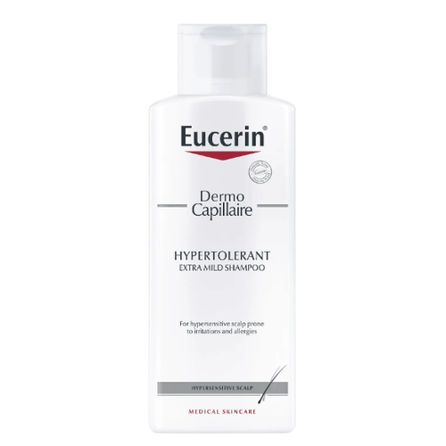 Eucerin DermoCapillaire Hypertolerantný šampón na citlivú a alergickú pokožku 250 ml