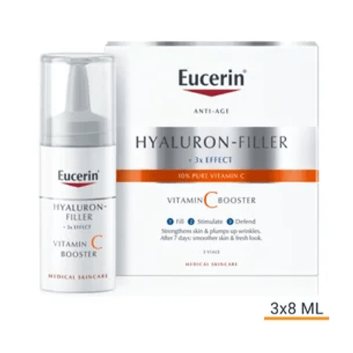 Eucerin Hyaluron-Filler + 3x Effect Vitamin C booster 3x8 ml